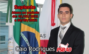 Caio Gonçalves Rodrigues (Suplente)