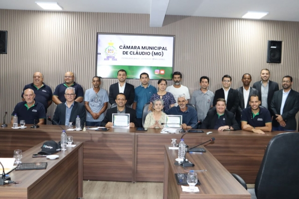 Câmara promove sessão solene de entrega de Moções Congratulatórias