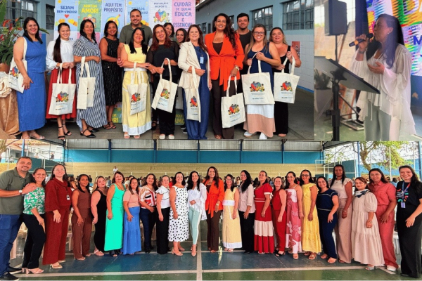 Rosângela Diretora e Darley Lopes participam do 2º Encontro da Educação Claudiense