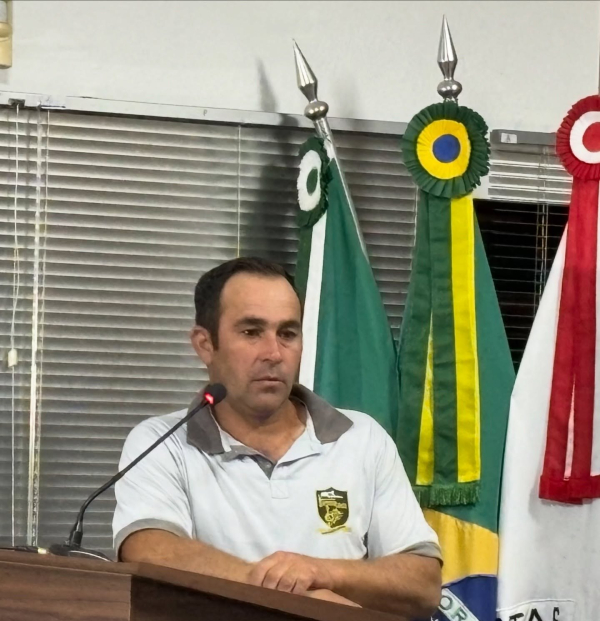 Representante da Corporação Musical Harmonia Celeste apresenta demandas e presta contas sobre resultados de emendas impositivas enviadas pelos vereadores