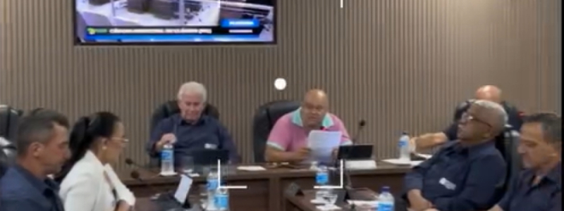  Sessão Plenária Ordinária – Câmara Municipal de Cláudio (MG)